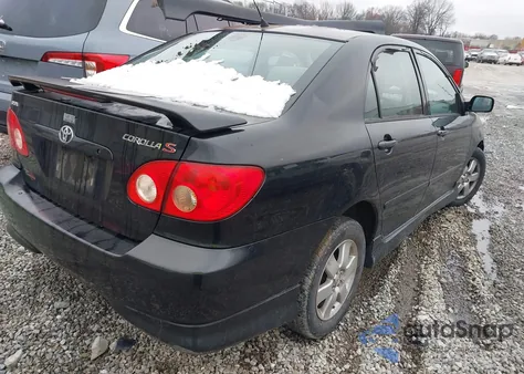 2006 Toyota Corolla S from USA, damaged, VIN 2T1BR32E36C635852